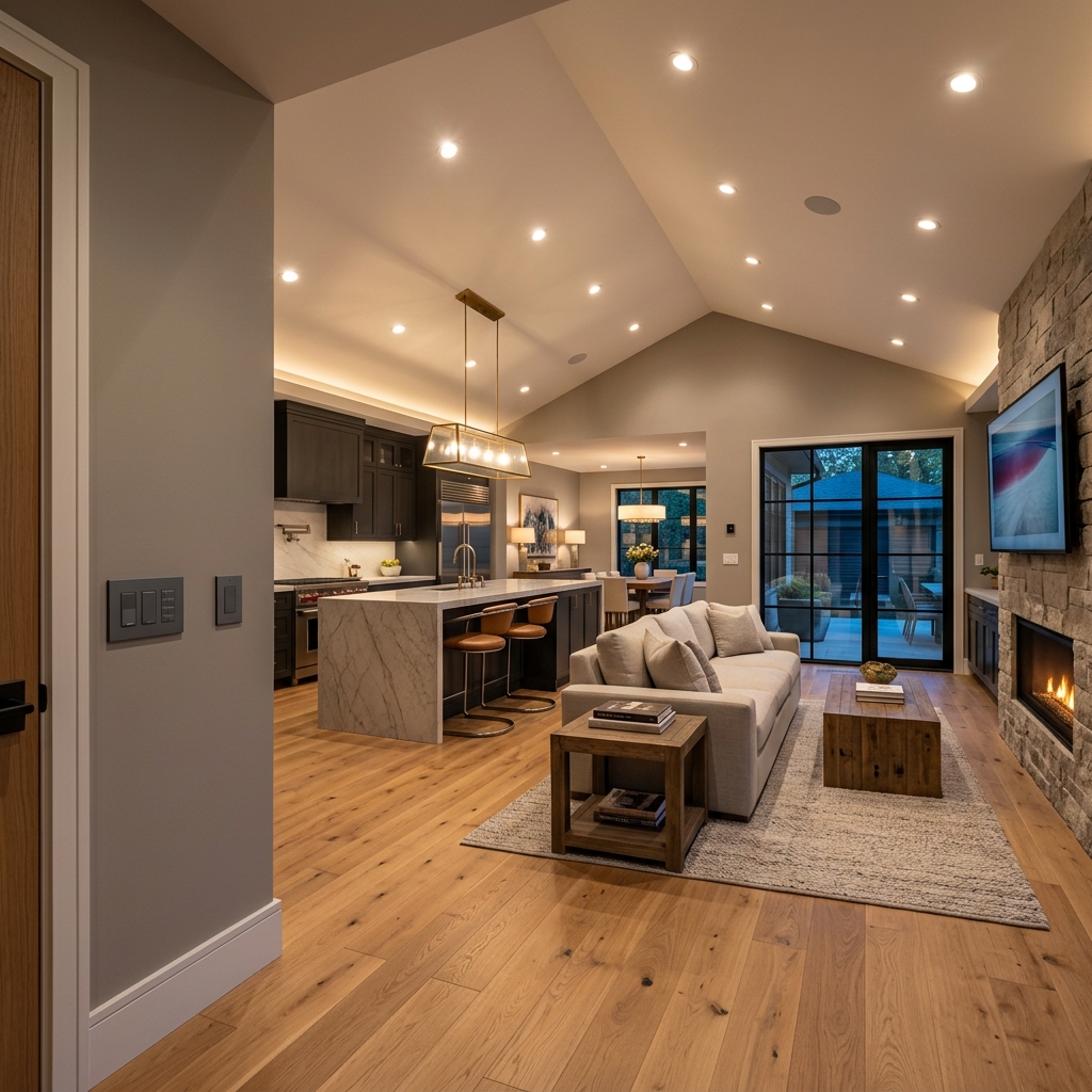 Residential rewiring and lighting in Calgary